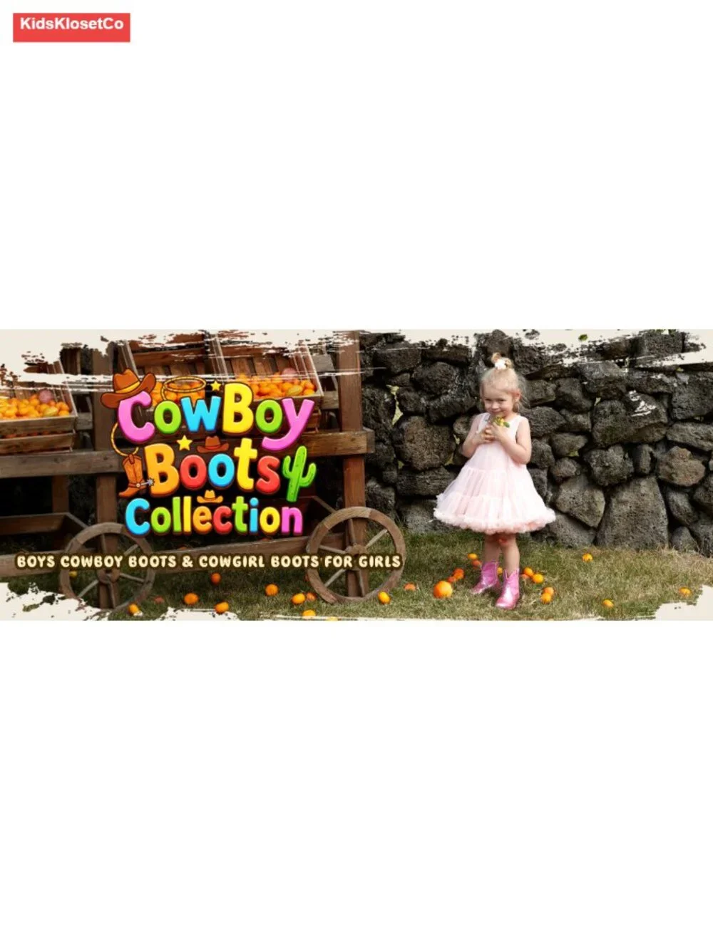 Girls Cowboy Boots Toddler Square Toe Glitter Mid Calf Riding Western Boots
